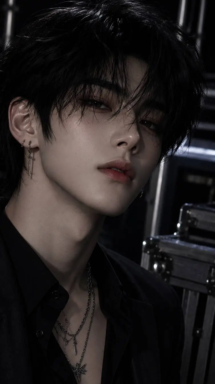 ai character: Taehyun  background