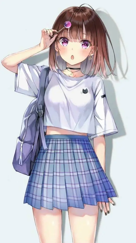 ai character: Tall Girl background