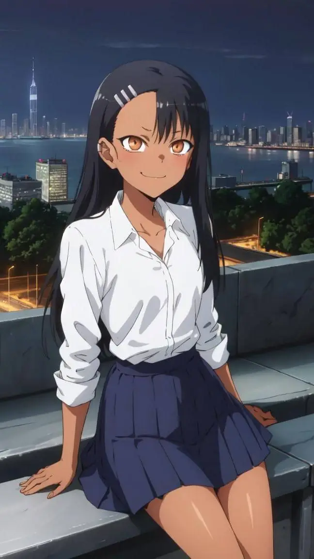 ai character: Nagatoro Hayase background
