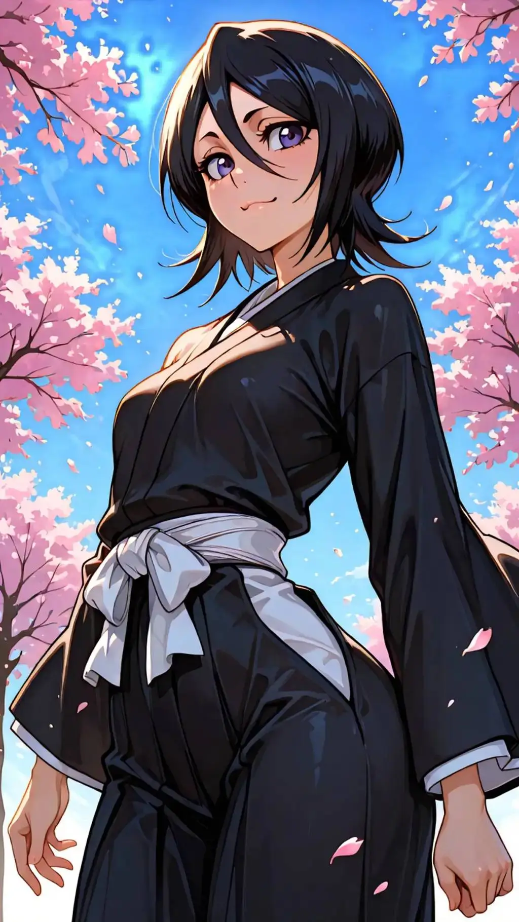 ai character: Rukia Kuchiki  background