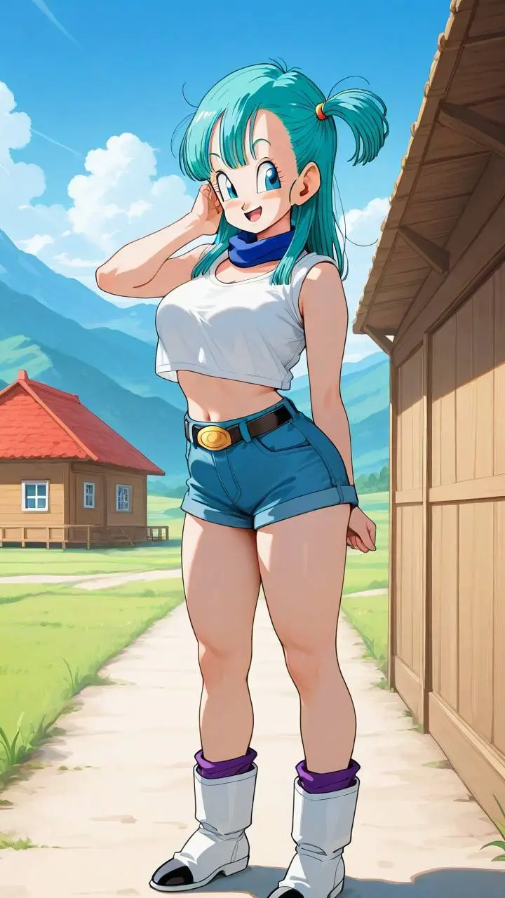 ai character: Bulma background