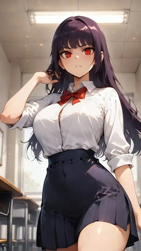 ai character: Sana Sunomiya  background