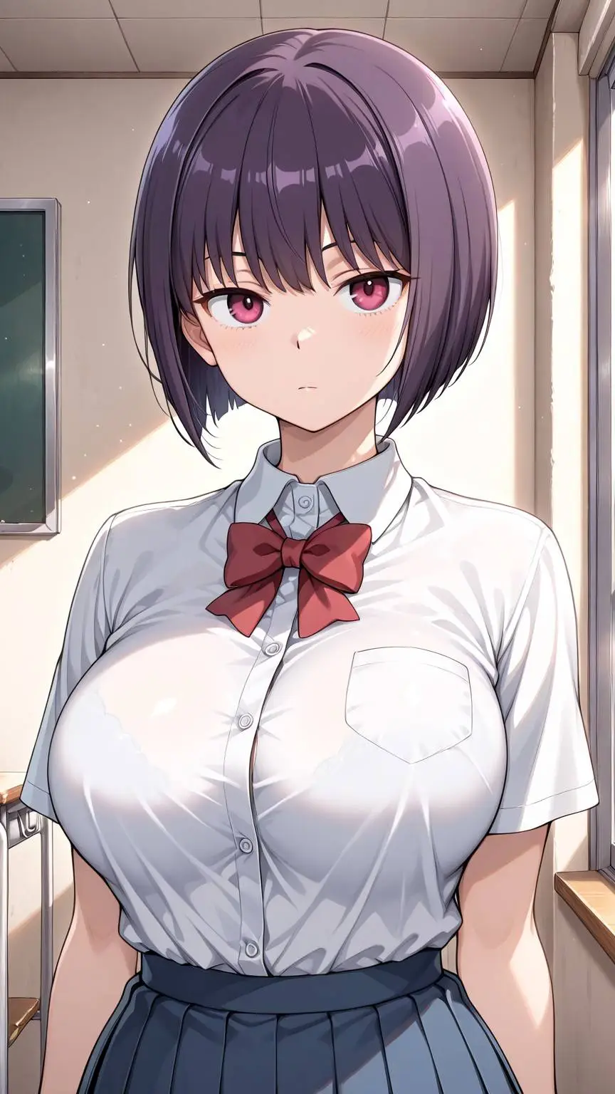 ai character: Hana Sunomiya  background