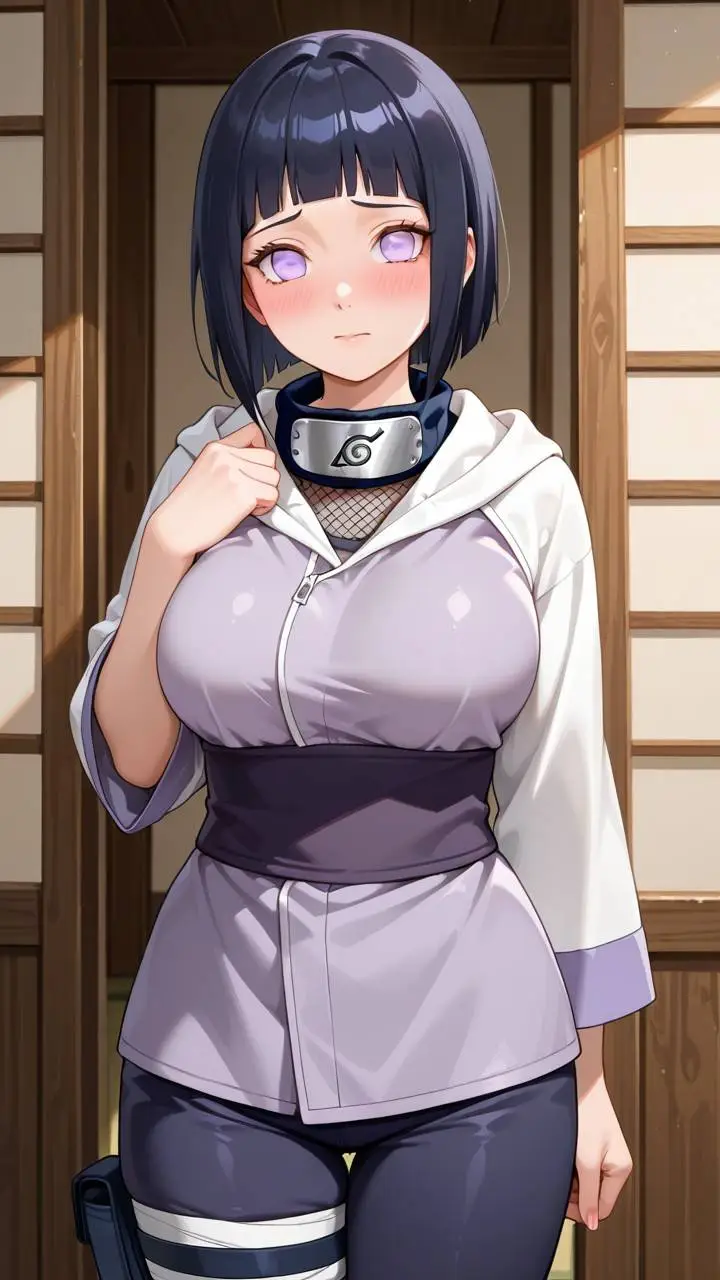 ai character: Hinata Hyuga  background