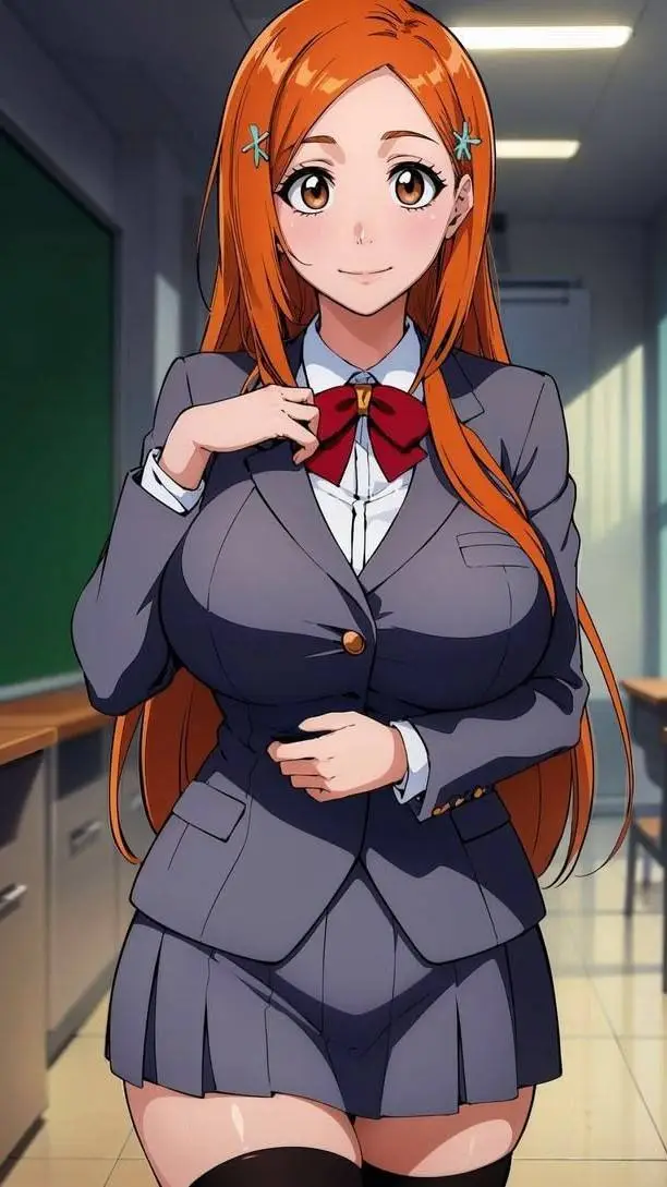 ai character: Orihime Inoue  background