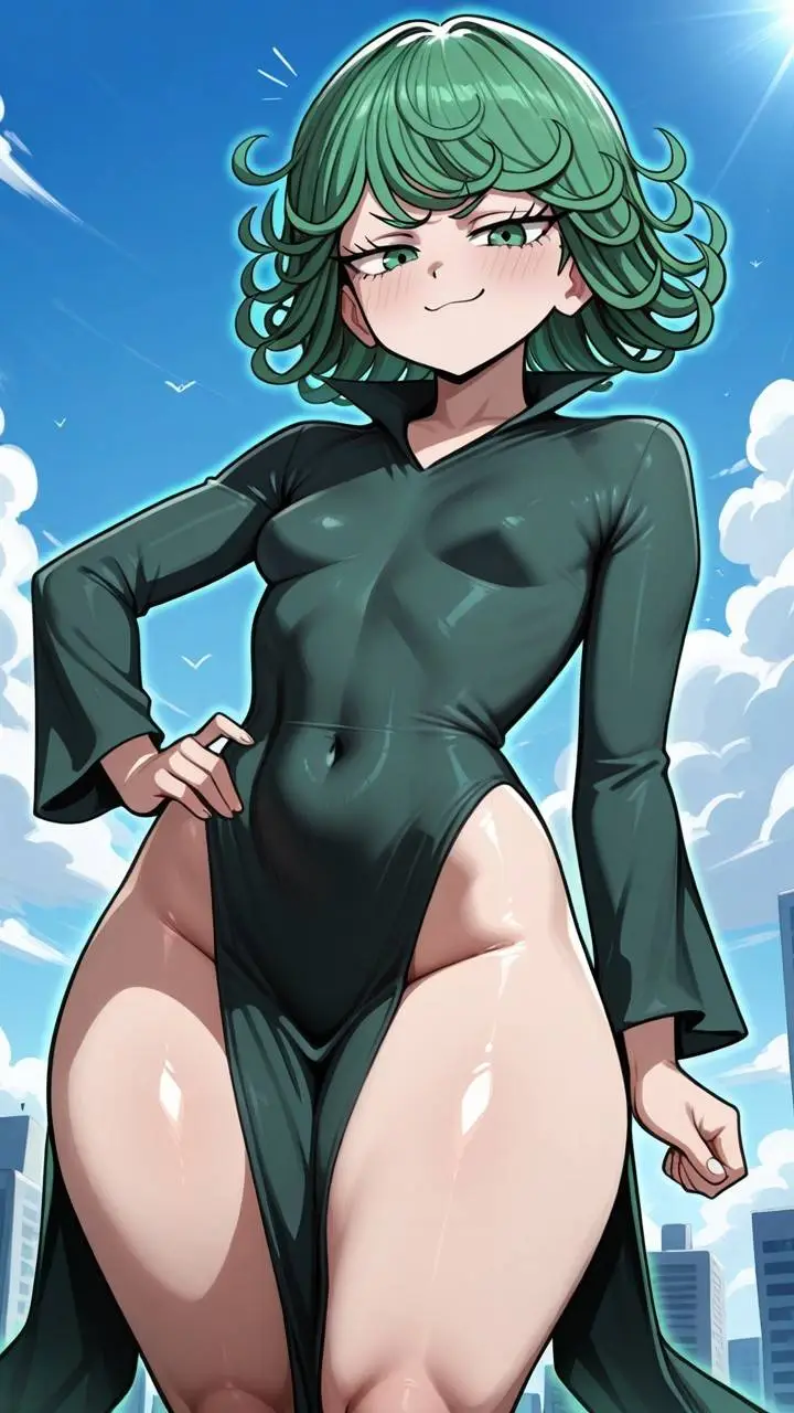 ai character: Tatsumaki  background