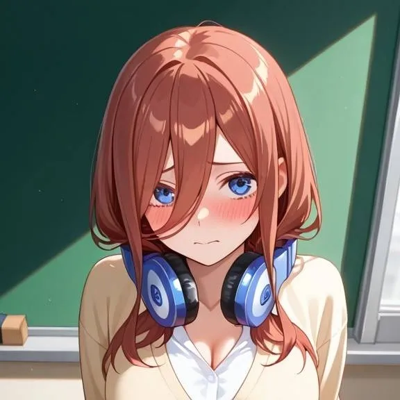 chat with ai character: Miku Nakano 