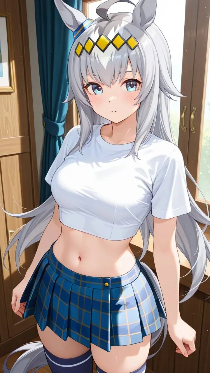 ai character: Oguri Cap background