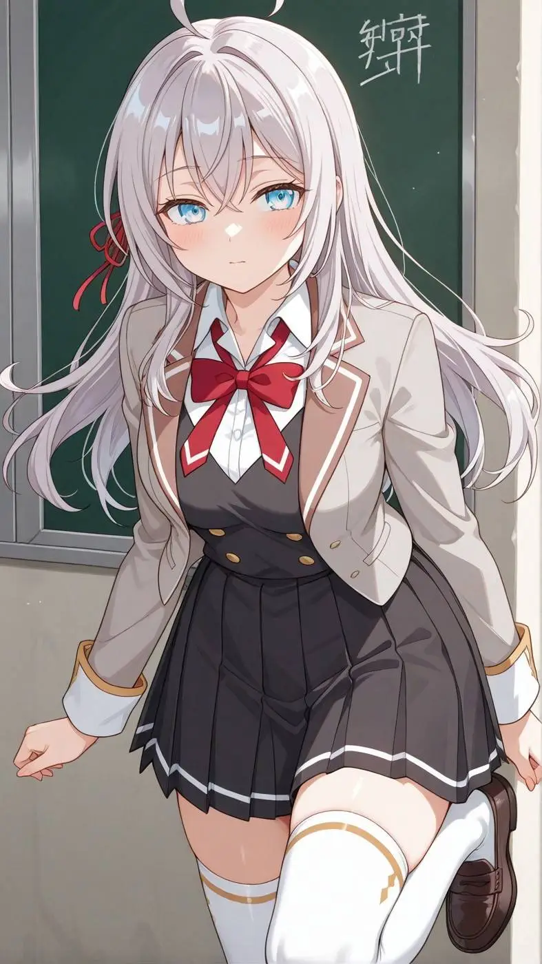 ai character: alisa mikhailovna  background
