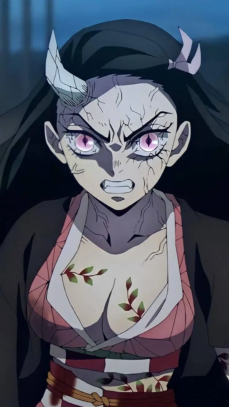 ai character: Nezuko (Malvada) background
