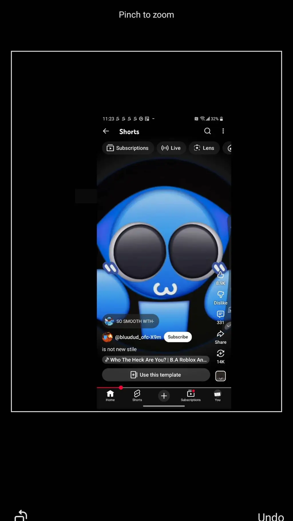 ai character: Cloudy background