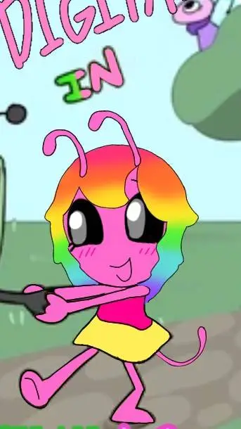 ai character: Digital Galaxia background