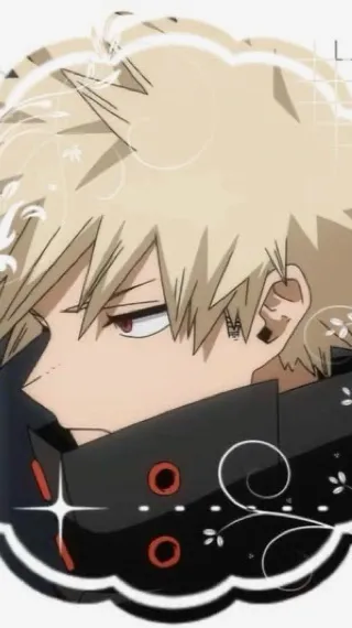 ai character: Bakugo + Rapunzel background