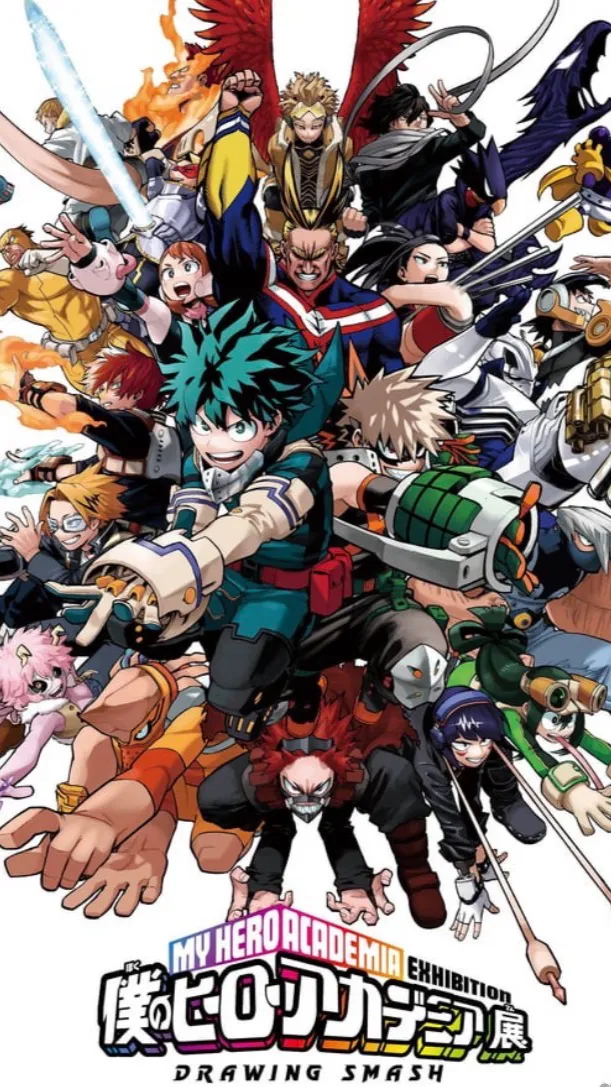 ai character: Mha Camping background