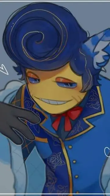 ai character: Cheshire wally background