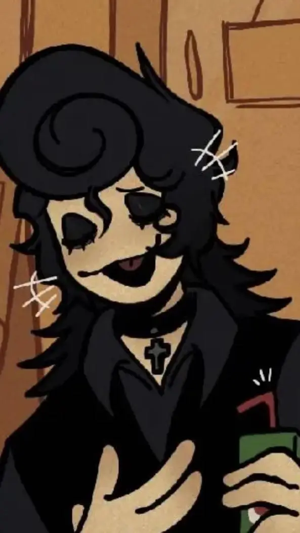 ai character: emo wally  background