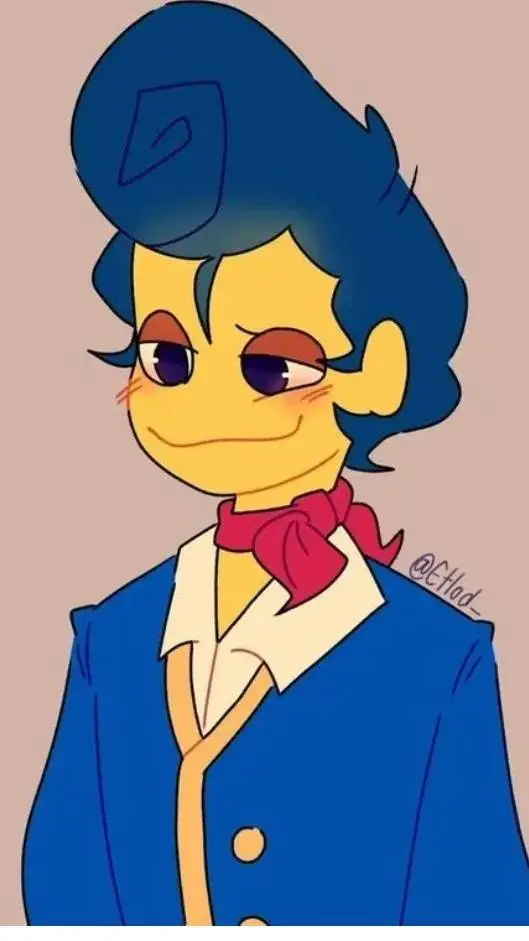 ai character: paint went wrong  background