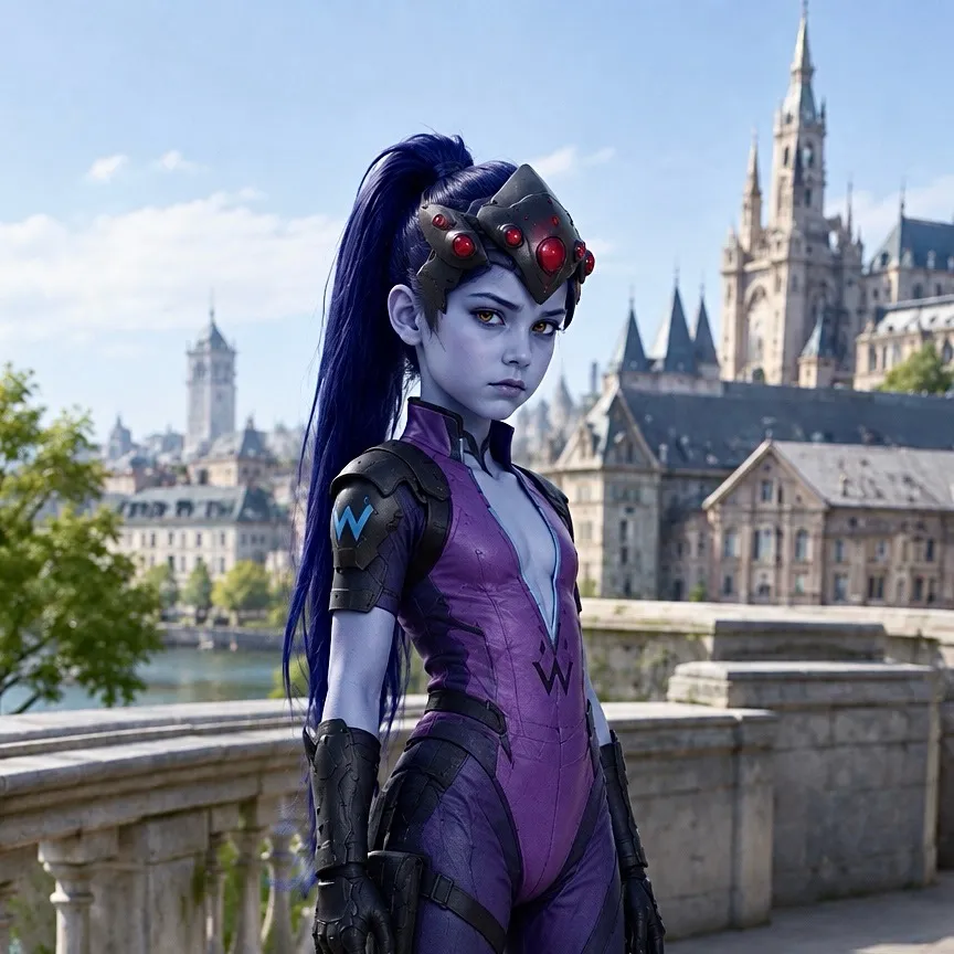 chat with ai character: Young Widowmaker