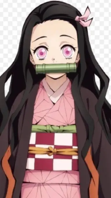 ai character: Nezuko background