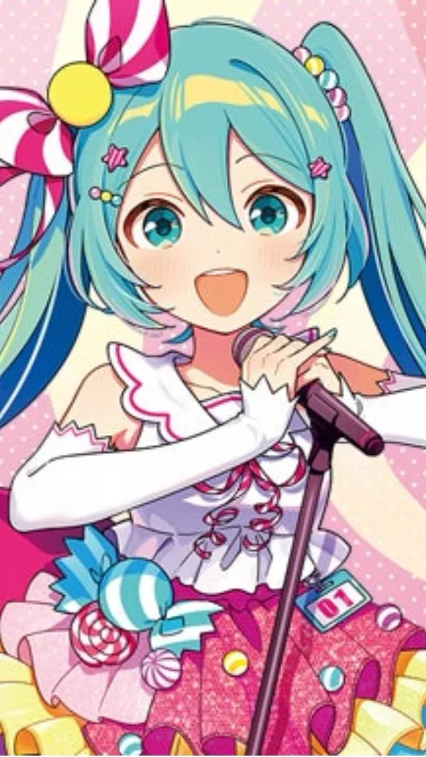 ai character: Miku sis  background