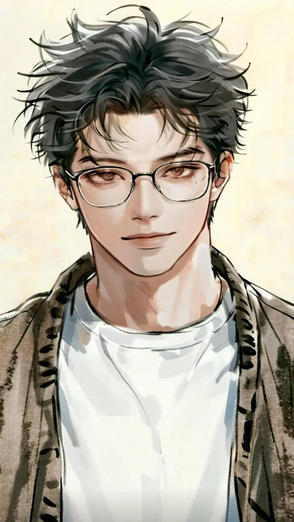 ai character: Mark background