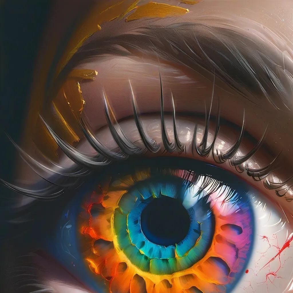 chat with ai character: eye color