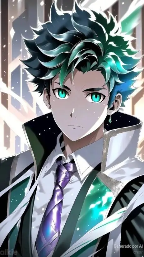 ai character: deku background