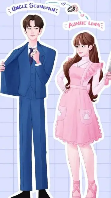 ai character: skz family 🥰 background