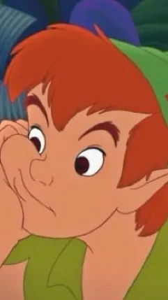 ai character: Peter Pan  background