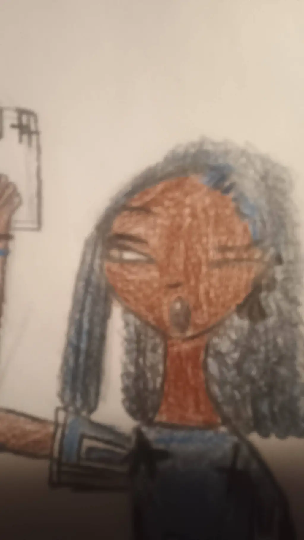 ai character: Keija King oc background