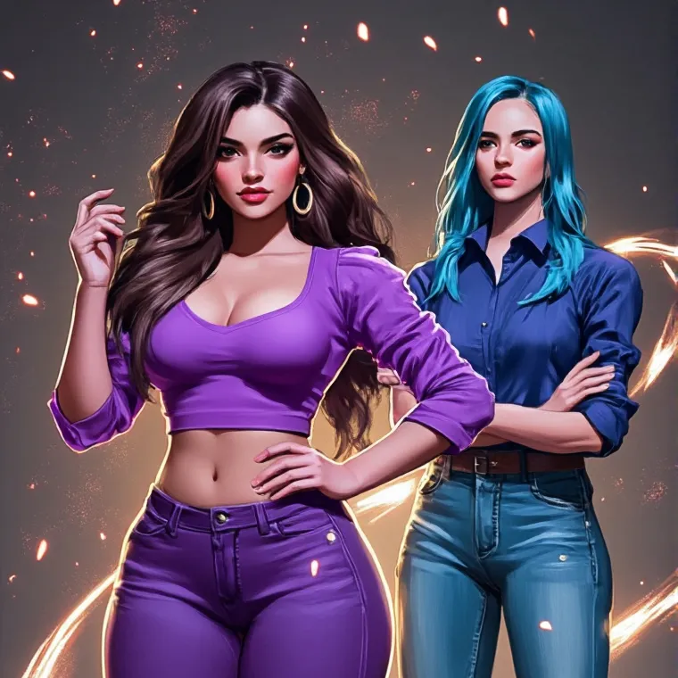 chat with ai character: Mean big sisters