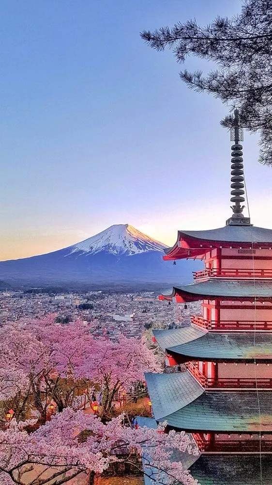 ai character: Trip to Japan  background