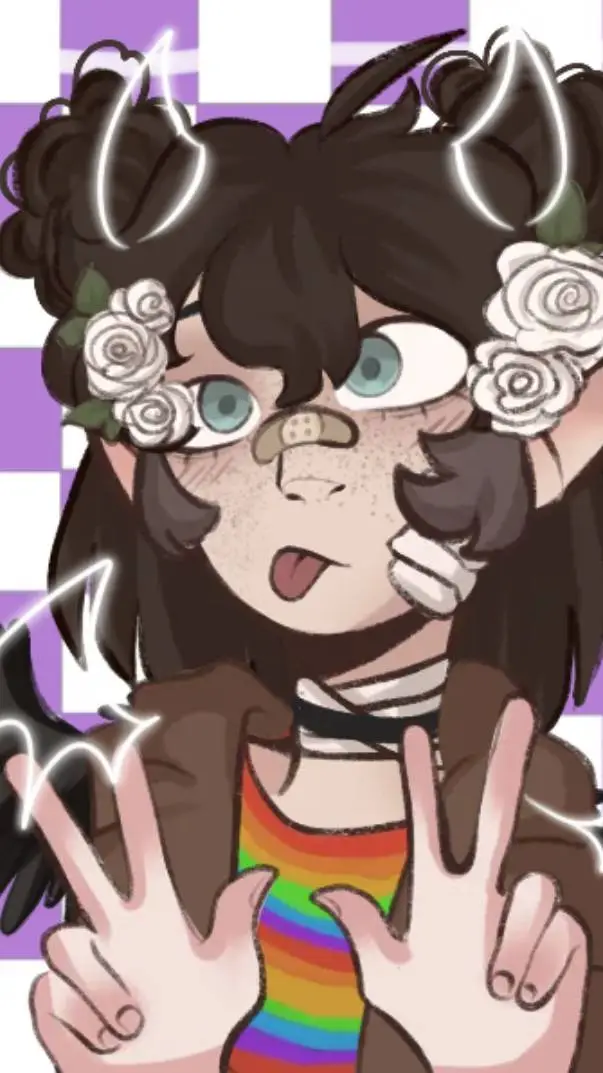 ai character: just me background
