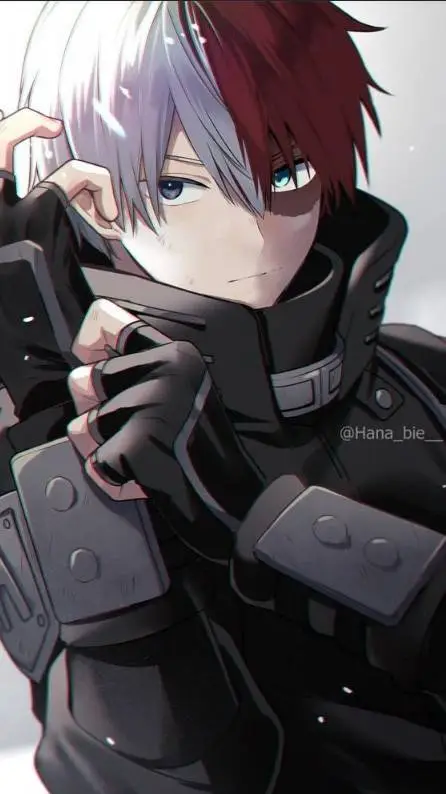 ai character: Shoto Todoroki background