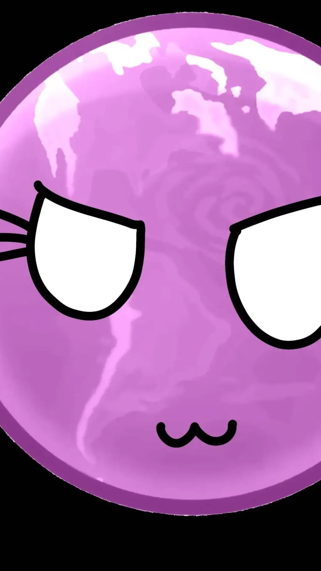 ai character: uwu  earth background