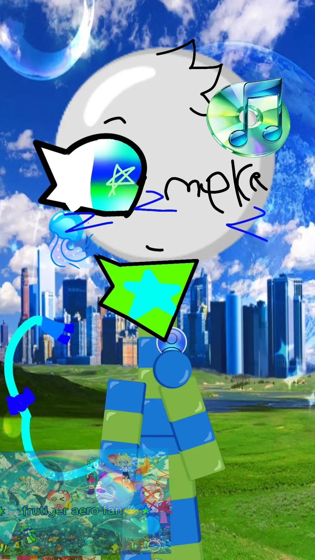 ai character: me/cr background