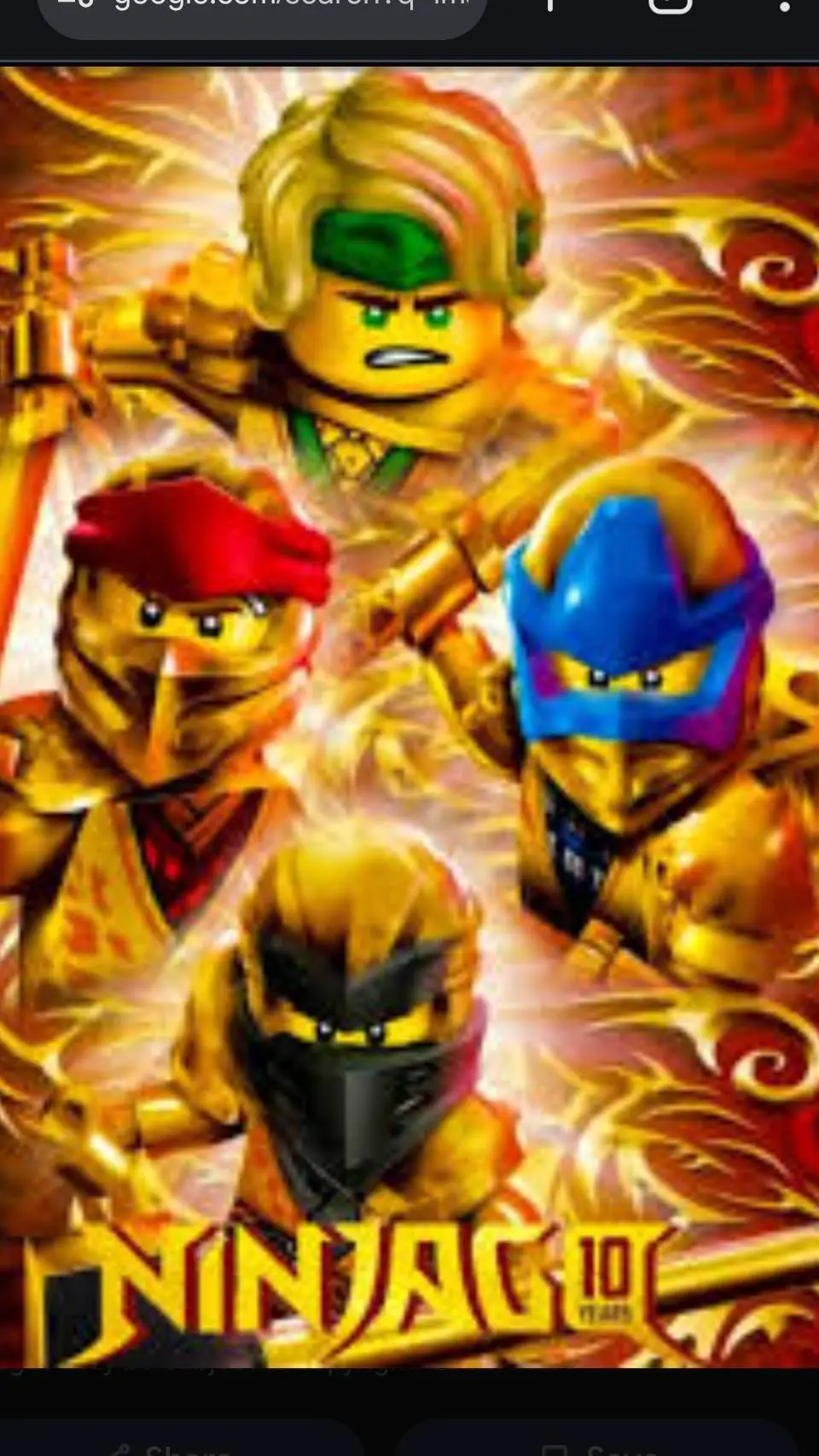 ai character: ninjago background