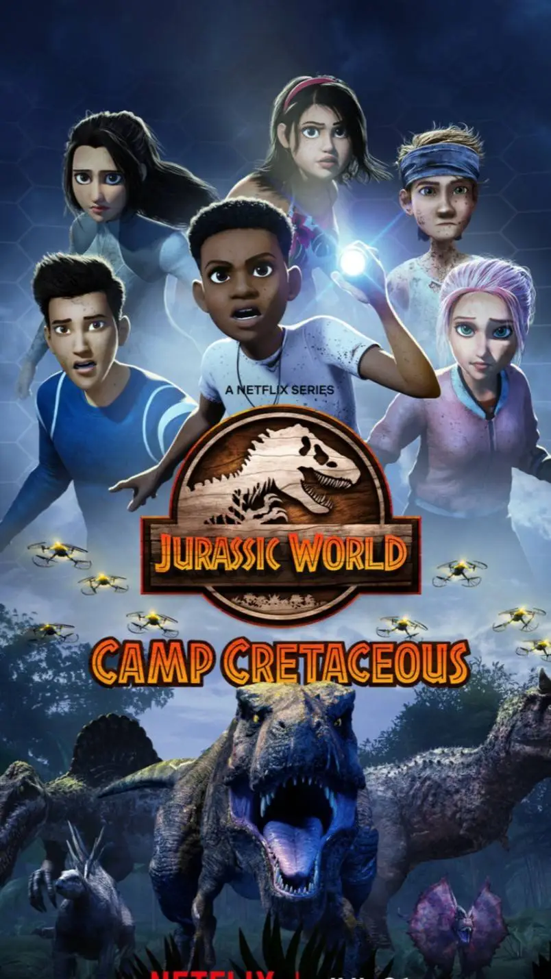 ai character: jurassic world  background