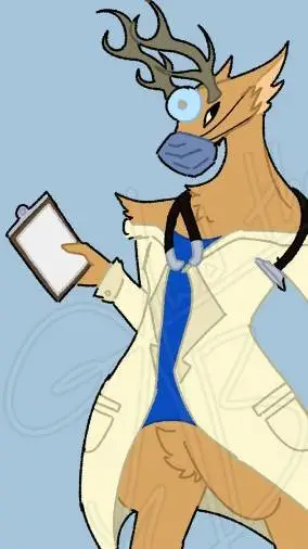 ai character: Dr Harlow  background