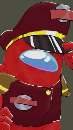 ai character: Captain Red background