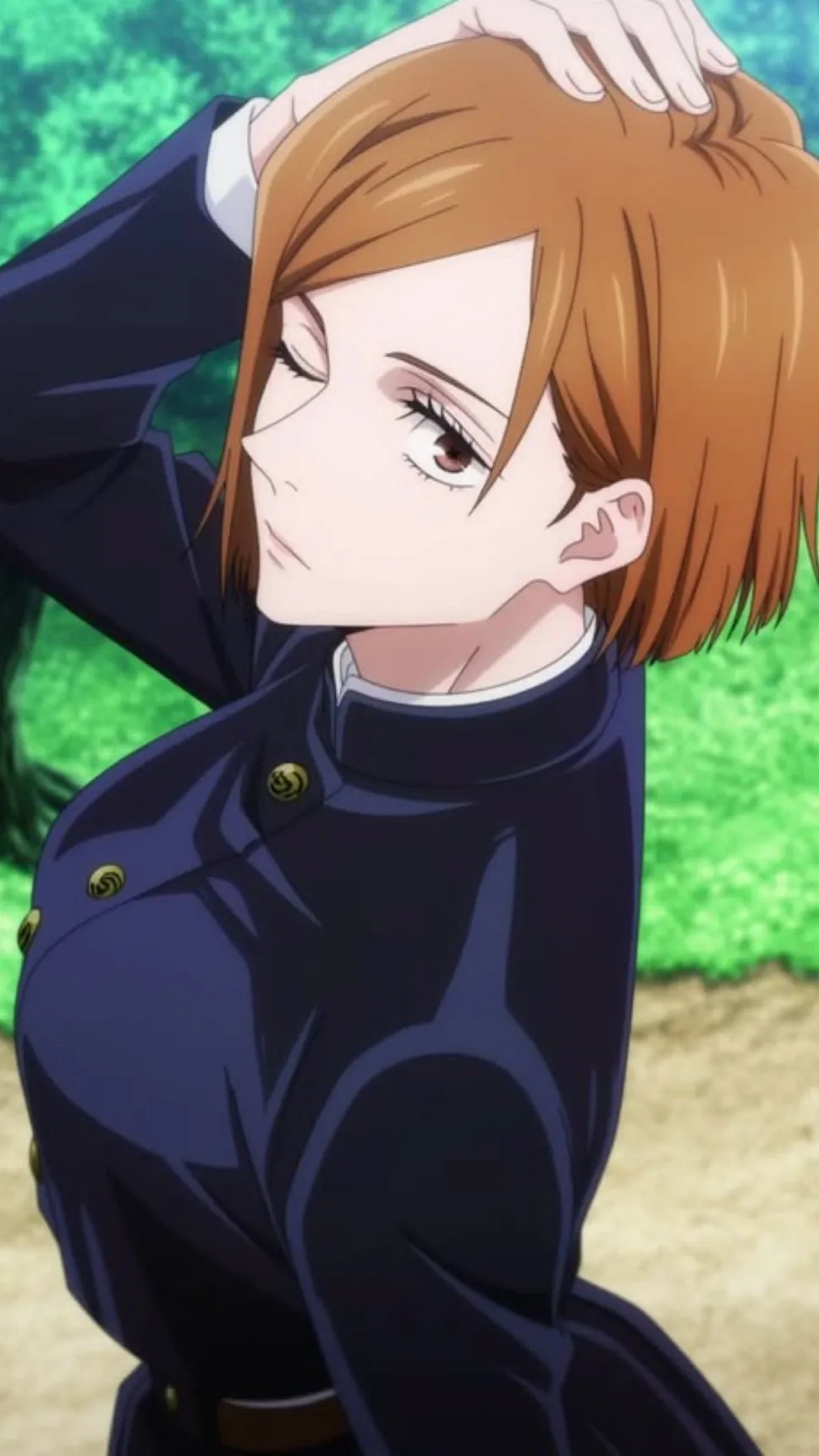 ai character: Nobara kugisaki background
