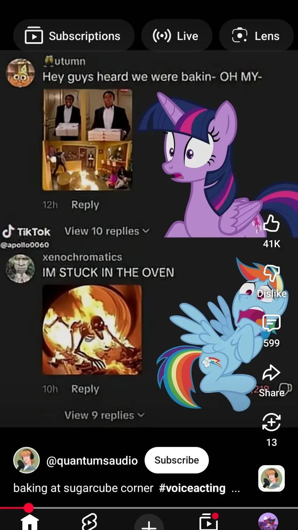 ai character: MLP But..  background