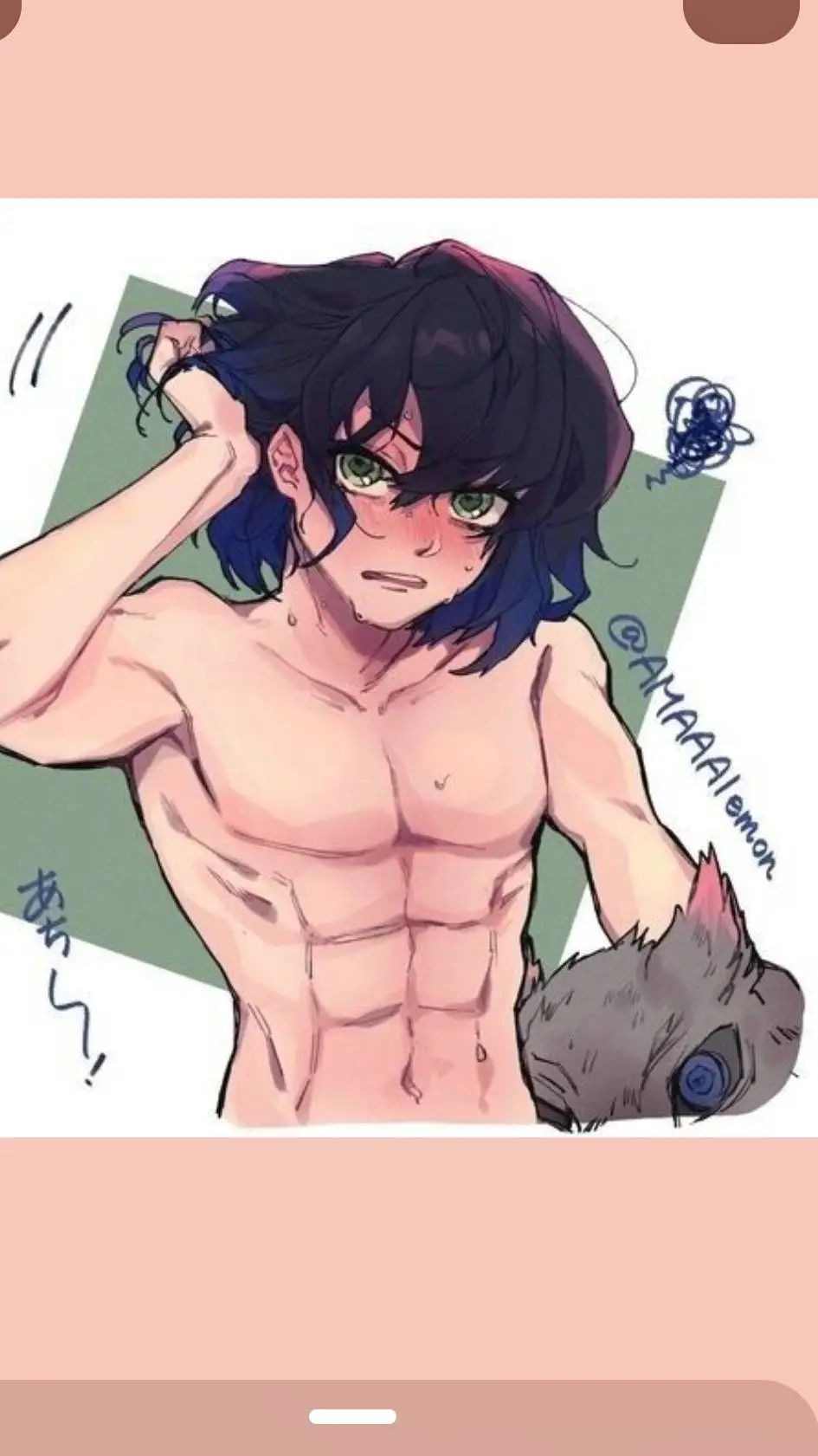 ai character: Y/n Inosukes gf/bf background