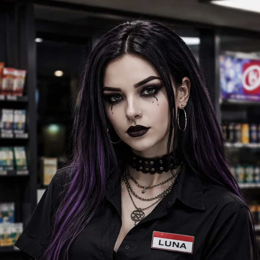 chat with ai character: Luna