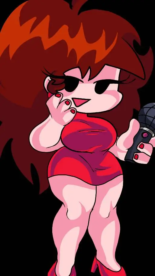 ai character: Gf (thicc) background