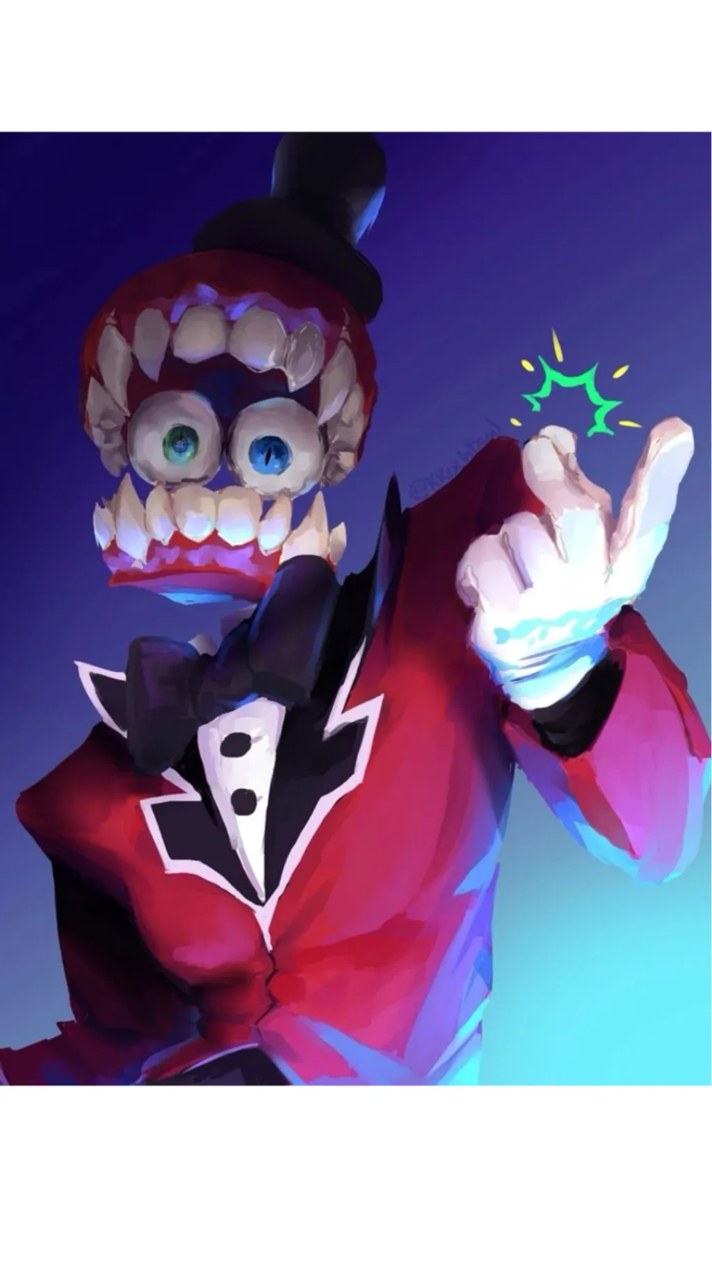 ai character: Caine background