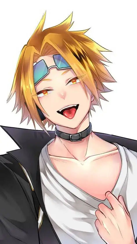ai character: Denki ~ Kiss background