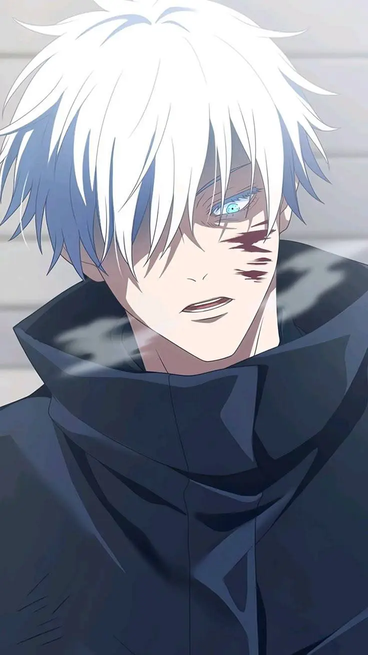 ai character: Gojo ~ Crush text background