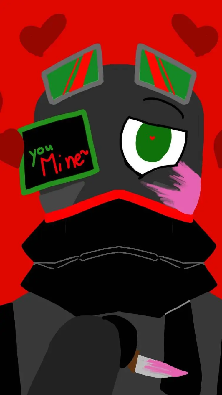 ai character: yandere TH4TM0B background