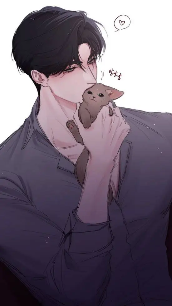 ai character: leo😻💖 background